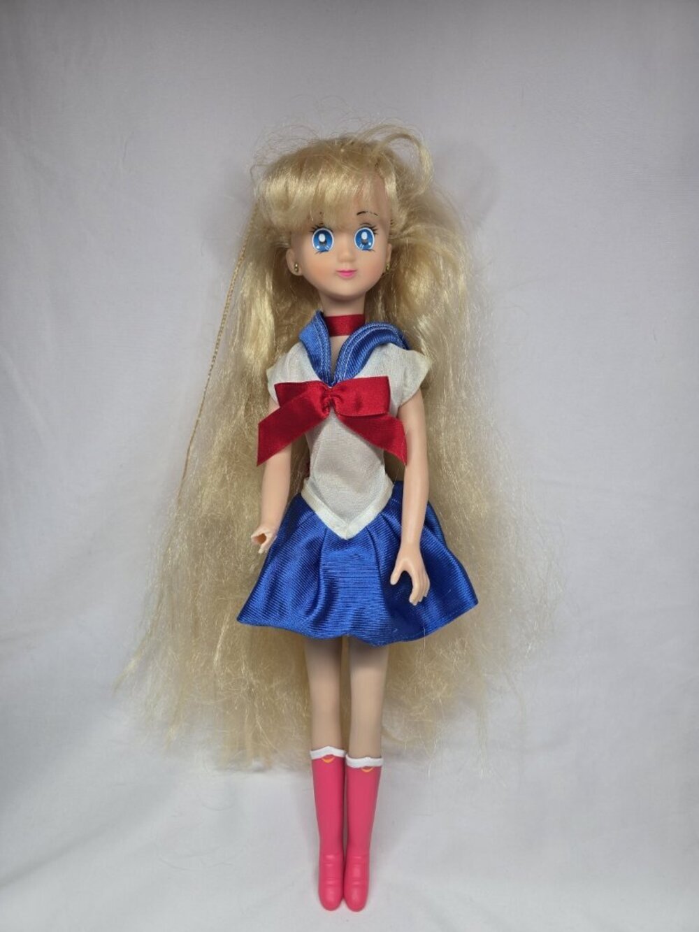 VTG Sailor Moon Doll Sailor Moon Adventure 17 Inch Irwin Toys- MISSING HAND FLAW